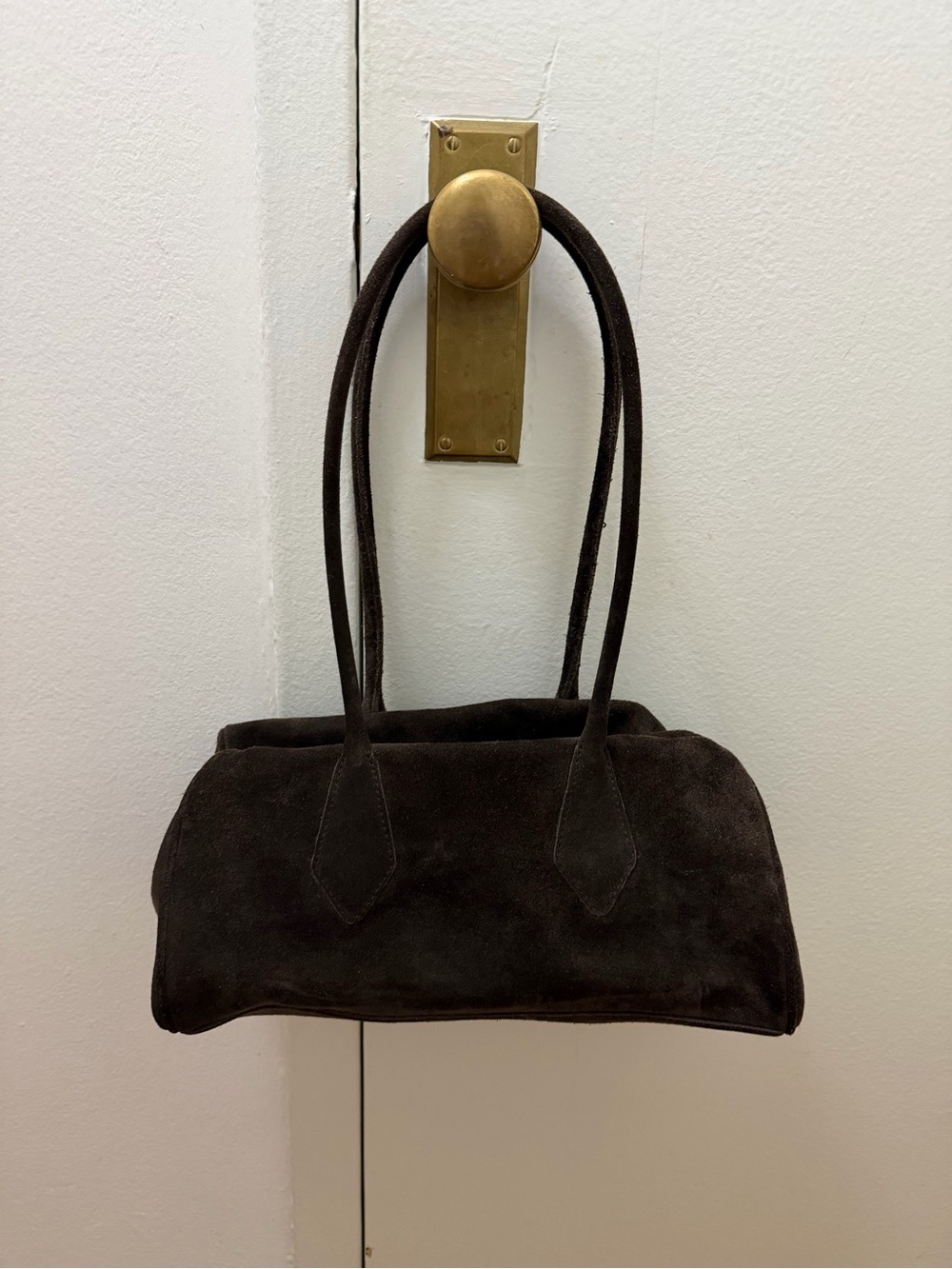 Free People Suede Sierra Shoulder Bag